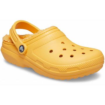 Crocs Klassiska Fodrade Clog Skor Herr Gula | Sverige 0671XYUF